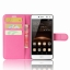 เคส Huawei Y5 (2017) 5นิ้ว #เคสแบบกระเป๋าสตางค์หนังPU ผิวลิ้นจี่ สีสันสวยงาม