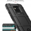 เคส Huawei Mate 20 Pro #เคสฝาหลัง Rugged Shield Series Soft Silicone Shock Absorption Matte กันกระแทก