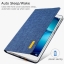 เคส Huawei MediaPad M3 8.4 นิ้ว #เคสฝาพับผิวเคลือบ Silicon+Cloth PU Leather Smart Sleep Case Cover Stand Tablet Shell Funda