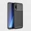 Case Samsung Galaxy A70 #เคสฝาหลังนิ่ม Carbon Fiber Drop Resistant TPU
