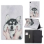 Case Samsung Galaxy Tab 10.1 (2019) T510 / T515 #เคสฝาพับหนัง PU พิมพ์ลายแบบกระเป๋าสตางค์ Pattern Printing Wallet Stand Leather