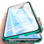 Case Huawei Y7p#เคสฝาครอบกระจกขอบโลหะดูดซับแม่เหล็ก Fully Protection Magnetic Adsorption Glass Metal Phone Protective