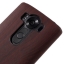 Case LG V10 เคสฝาหลังพลาสติกเคลือบหนัง PU ลายไม้ สวยงามทันสมัย
