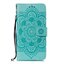 Case Huawei Y7p #เคสฝาพับหนัง PU ปั้มลาย Imprint Mandala Flower