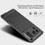 เคส Xiaomi Mi 11 Ultra 5G #เคสฝาหลังตกแต่งคาร์บอนไฟเบอร์ ผิวขัดแปรง Brushered TPU Back Case
