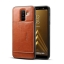Case Samsung Galaxy A6+ (2018) #เคสฝาหลัง TPU เคลือบหนัง PU Crazy Horse Leather Coated PC + TPU Hybrid
