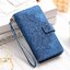 เคส Samsung Galaxy A04s #เคสฝาพับหนัง PU ลายดอกไม้มีช่องซิป Zipper Wallet Luxury Phone Bag Case