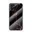 เคส OPPO A76 #เคสฝาหลัง Gradient Color ลายหินอ่อน Glass + PC + TPU Hybrid Case