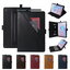เคส Samsung Galaxy Tab S6 Lite 10.4 SM-P610 P615 P617 #เคสฝาพับหนัง PU ช่องเสียบการ์ดภายนอกและภายใน Flip Card Slots Stand Leather