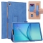 Case Samsung Galaxy Tab S5e SM-T720 #เคสฝาพับหนัง PU มีที่สวมนิ้ว Card Holder Stand PU Leather Smart Case