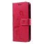Case Huawei P10 แบบฝาพับหนัง PU ปั้มลายผีเสื้อและดอกไม้