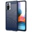 เคส Redmi Note 10S #เคสฝาหลังตกแต่งคาร์บอนไฟเบอร์ ผิวขัดแปรง Brushered TPU Back Case