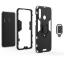 Case Huawei nova 4 #เคสฝาหลังพลาสติกแข็ง +TPU Hybrid Case มีแหวนสวมนิ้วโลหะ