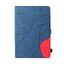 เคส Samsung Galaxy Tab A7 Lite 8.7" (T220,T225) #เคสฝาพับหนัง PU มีช่องใส่บัตร Dual-Color Splicing PU Leather Tablet Shell Case