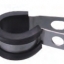 เคเบิ้ลแคล้มสแตนเลส,stainless steel cable clamp with black rubber