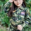 ชุดเด็ก ชุดหมีลายพรางพร้อมหมวก