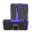 เคส Nokia 8.1 / X7 #เคสฝาหลังกันลื่น Cool Tyre Pattern Kickstand (PC + TPU) สีสันสดใส