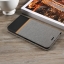 Case LG K8 เคสฝาพับ Cross Texture PU ปกเสริมแผ่นเหล็ก เคสออกแบบสวยงามทันสมัย