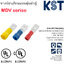 หางปลาเสียบแบนหุ้มตัวผู้,VINYL-INSULATED MALE DISCONNECTORS