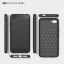 Case Zenfone 4 Max Pro #เคสฝาหลัง TPU นิ่มผิวขัดแปรงตกแต่งคาร์บอนไฟเบอร์