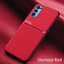 เคส OPPO Reno 5 Pro 5G #เคสฝาหลัง TPU เคลือบหนัง PU สไตล์ธุรกิจที่เรียบง่ายมีแผ่นเหล็กในตัว Minimalist Business Style Leather Coated TPU Built-in metal magnetic plate