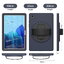 เคส Samsung Galaxy Tab A7 10.4" 2020 (T500,T505,T507) #เคสฝาหลังพลาสติกมีขาตั้งหมุนได้ 360° Swivel Kickstand PC + TPU Tablet Combo Shell with Hand Strap มีสายรัดสวมมือ
