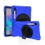 เคส Samsung Galaxy Tab S6 SM-T860 SM-T865 #เคสฝาหลังกันกระแทก X-Shape 360 Degree Rotary Kickstand PC + Silicone มีสายรัดมือ