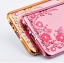 เคส Vivo V5 Plus (X9) #เคสฝาหลังใส ขอบแววTu Hao gold flower TPU case