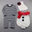 ชุดเด็ก set บอดี้สูท Snowman