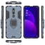 Case OPPO F11 Pro #เคสฝาหลังพลาสติกแข็ง +TPU Hybrid Case มีแหวนสวมนิ้วโลหะ