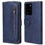 Case Samsung Galaxy Note 20 Ultra / Note 20 Ultra 5G #เคสฝาพับแบบกระเป๋าสตางค์ช่องใส่บัตรหลายช่อง Multi-slot Wallet Zippered Leather พร้อมสายคล้อง