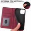 เคส Samsung Galaxy Note 20 Ultra / Note 20 Ultra 5G#เคสฝาพับหนัง PU มีช่องเสียบ ID บัตรอื่นๆในตัว Geometric Pattern Leather Card Holder Protective