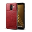 Case Samsung Galaxy A6+ (2018) #เคสฝาหลัง TPU เคลือบหนัง PU Crazy Horse Leather Coated PC + TPU Hybrid