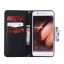 เคส Huawei P10 สไตล์กระเป๋าสตางค์ พิมพ์ลวดลายดอกมะลิใช้หนังวัสดุคุณภาพสูง