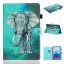 Case Samsung Galaxy Tab S6 T860 T865 #เคสฝาพับหนัง PU พิมพ์ลาย Pattern Printing PU Leather Flip