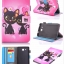 Case Samsung Galaxy Tab 7.0 T280 T285 #เคสฝาพับพิมพ์ลาย Patterned Card Holder Leather
