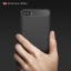 Case Zenfone 4 Max Pro #เคสฝาหลัง TPU นิ่มผิวขัดแปรงตกแต่งคาร์บอนไฟเบอร์