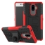 Case Lenovo K8 Note #เคสฝาหลังไฮบริดรูปแบบยางรถยนต์ Kickstand TPU + PC 2 in 1ออกแบบสวยงสมทันสมัย