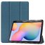 เคส Samsung Galaxy Tab S6 Lite with pencil slot 10.4 SM-P610 P615 P617 #เคสฝาพับหนัง PU แบบ 3 พับมีช่องเก็บปากกาในตัว