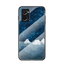 เคส OPPO A76 #เคสฝาหลัง Gradient Color Glass + PC + TPU Hybrid Case