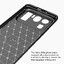 เคส Xiaomi Mi 11 Ultra 5G #เคสฝาหลังตกแต่งคาร์บอนไฟเบอร์ ผิวขัดแปรง Brushered TPU Back Case