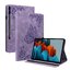เคส Samsung Galaxy Tab S8 5G 11 นิ้ว SM-X700 SM-X706 #เคสฝาพับหนัง PU ลายผีเสื้อ Flip Cover Butterfly Flower Imprinted Card Leather