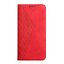 เคส OPPO A12 #เคสฝาพับแบบกระเป๋าสตางค์ Magnetic Flip Wallet Bracket Leather Lattice TPU Phone Case