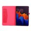 เคส Samsung Galaxy Tab S8 5G 11 นิ้ว SM-X700 SM-X706 #เคสฝาพับหนัง PU ผิวผ้าพับตั้งได้ Cloth Leather Wallet