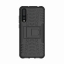 Case Huawei P20 Pro #เคสฝาหลังกันลื่น Cool Tyre Pattern Kickstand (PC + TPU)