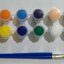 หน้ากากเกาหลี ชุดเพคเกจพิเศษ+สีอะครีลิค+สีฟรุ้งฟริ้ง+จานใส่สี
