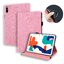 เคส Huawei MatePad 10.4 (2020) #เคสฝาพับหนัง PU พิมพ์ลายนูน Imprinted Pattern Leather Stand Case