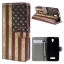 เคส Lenovo A2010 PU Leather Magnetic Closure Stand Cover สีสันลวดลายสวยงาม