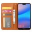 เคส Huawei P20 Lite / Nova 3e #เคสฝาพับแบบกระเป๋าสตางค์หนัง PU มีช่องเสียบบัตรคุณภาพดี