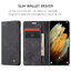 เคส Samsung Galaxy S21 Ultra #เคสฝาพับหนังกระเป๋าสตางค์ CASEME Auto-absorbed Leather Wallet